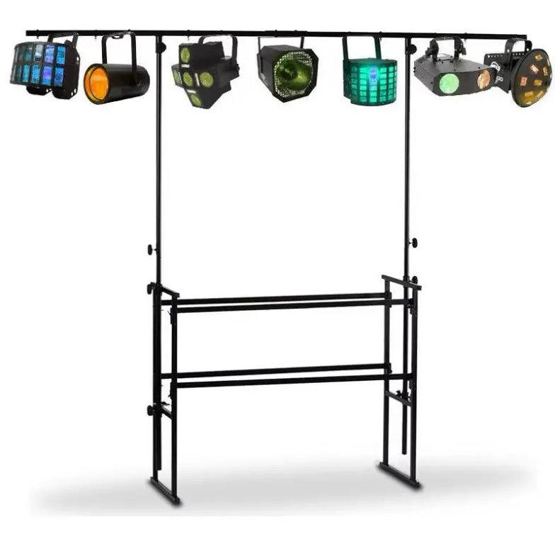 DJ-Console-Stand-And-Light-Bar